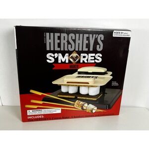 Hershey‎ Smores Maker Kit with 6 Bamboo Skewers for Indoor Fun